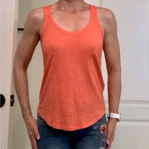 Banana Republic Tank in XS with zipper detail.